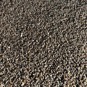 Close-up of textured brown and black gravel