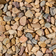 Close-up of multicolored stones and pebbles