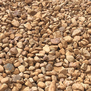 Close-up of a pile of small stones and pebbles
