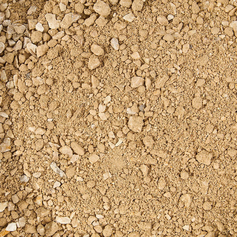 Close-up of a textured brown soil surface