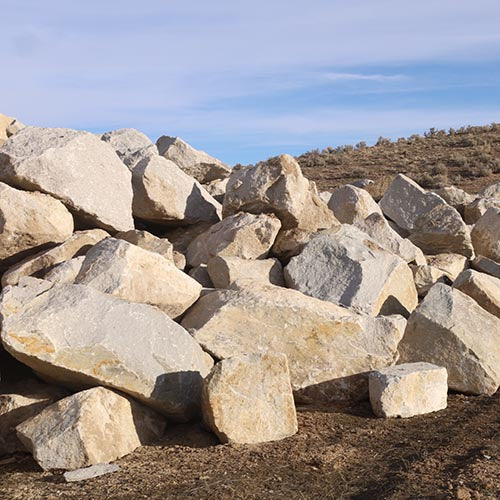 Salt & Pepper Granite Boulders